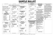 Sample Ballot