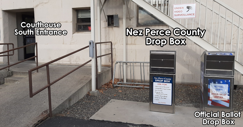 Nez Perce County Drop Box location