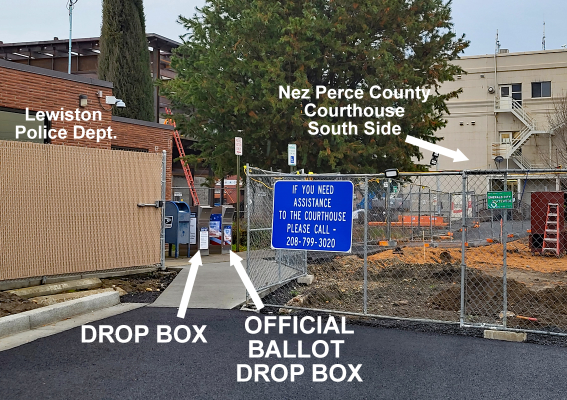 Nez Perce County Drop Box location